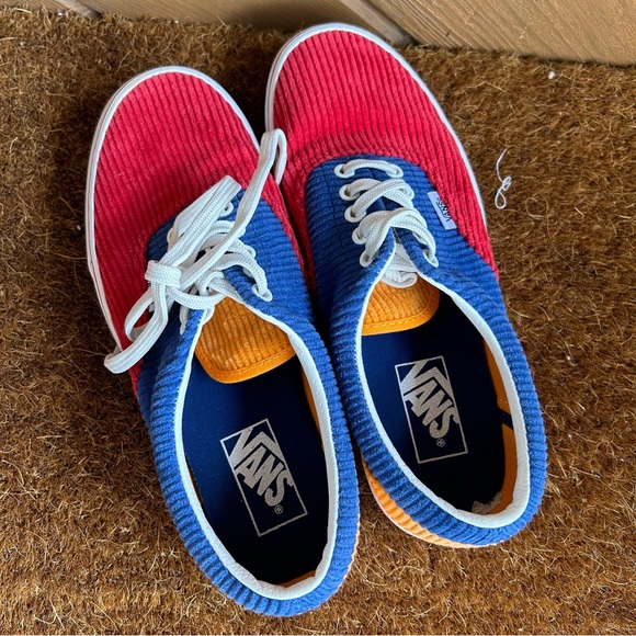 VANS MIXED CORDUROY OLD SKOOL sz 7 - Picture 4 of 6